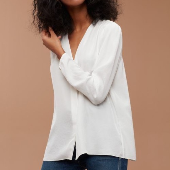 Aritzia Wilfred Sonne blouse. XS - Picture 1 of 6